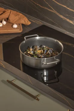 Multi Sautergryde m/2 greb 24 cm Mosaic keramisk Slip-Let® b