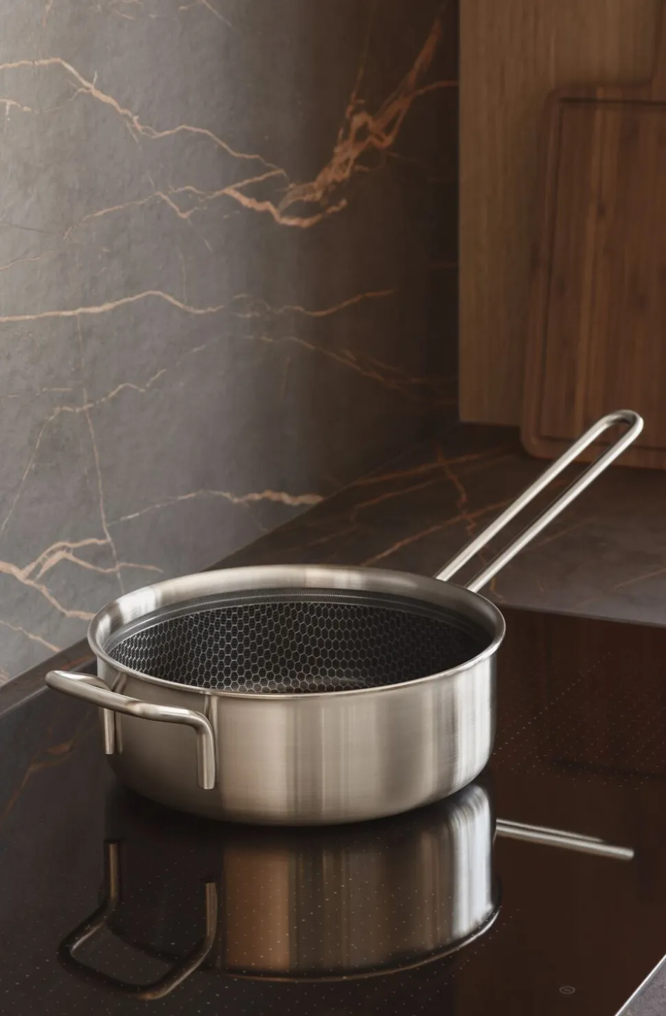 Multi Sauterpande 24 cm Mosaic keramisk Slip-Let� bel�gning