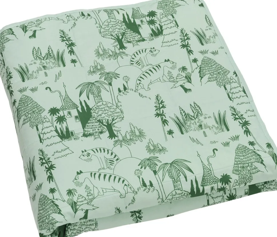 Mumi sengetæppe 260x260cm Havefest