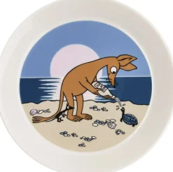 Mumi Tallerken 19cm Sniff Blå