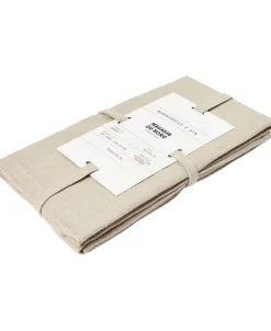 Mundserviet 2 stk 45x45 Natural