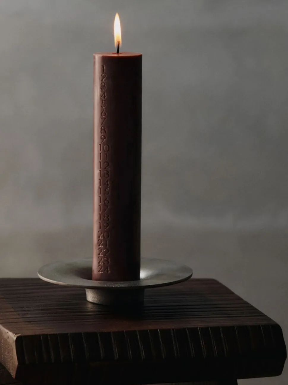 Mura Advent Candle - Dark Grape
