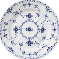 MUSSELMALET HALVBLONDE TALLERKEN 17 CM