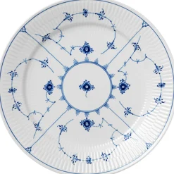 Musselmalet Riflet 27 cm. tallerken