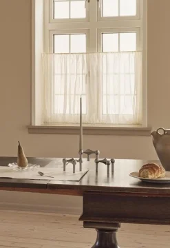 Nagel candle holder set with 3 pcs - brushed chrome