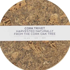 Natural Cork Rund Bordskåner - Small