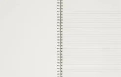 NELA notebook - Large, Bordeaux check