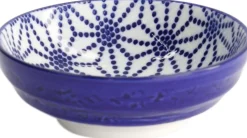 Nippon Blå fad 9,5x3cm Stjerne