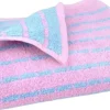 Nuance Håndklæde 50x100 cm lys blå/rosa