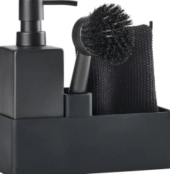 Opvaskesæt Black - m. karklud