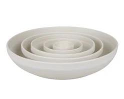 Otto Ceramic Shallow Bowl | Natural | Large