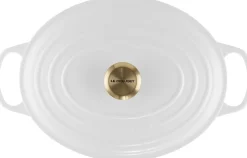 Oval gryde 31cm White