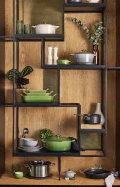 Oval støbejernsgryde 6,3 L Bamboo Green