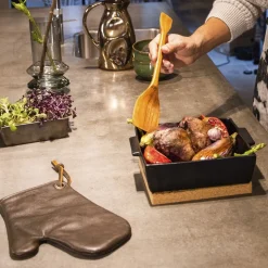 Oven Glove Vintage Brown