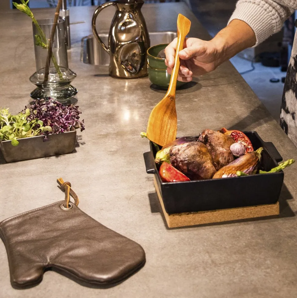 Oven Glove Vintage Brown