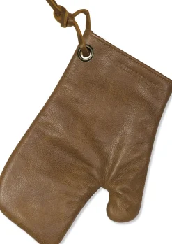 Oven Glove Vintage Camel