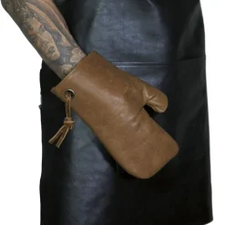 Oven Glove Vintage Camel