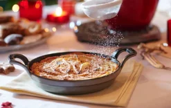 Ovnfad 12 cm Sort Rund Støbejern