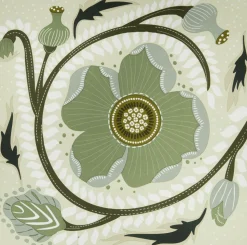 Paper Napkin 20x20cm Poppy Sage 50pcs