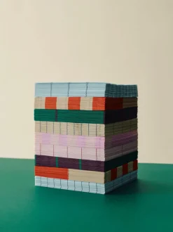 Pattern Napkins-Set of 20 Lunch-Light pink and rose