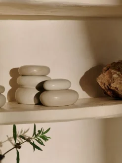 Pebble Box - Medium - Sand/Cream