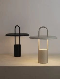 Pier portable LED lampe H 33. 5 cm black