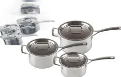 3Ply CL Kasserollesæt m/ 3 stk