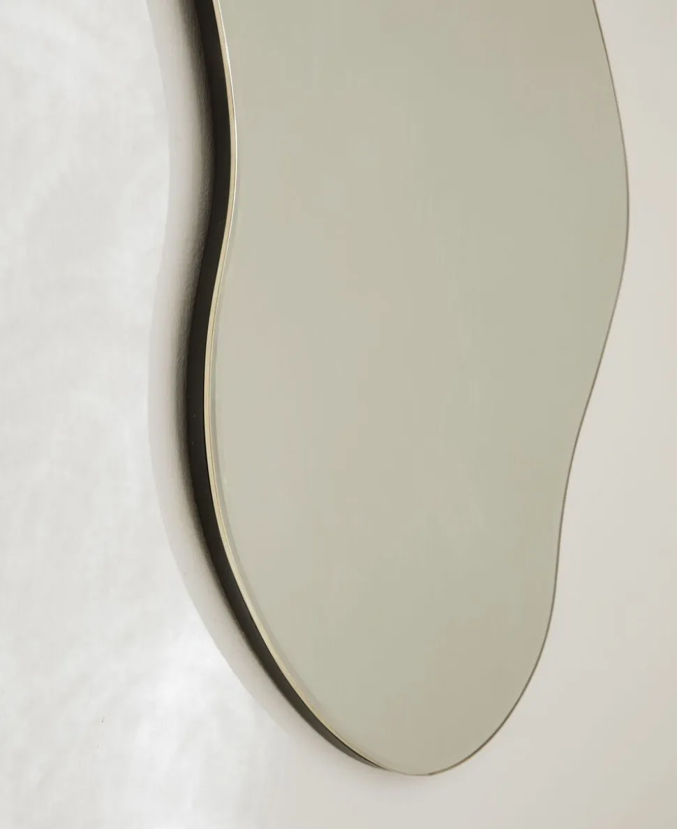 Pond Mirror - Large - Brass