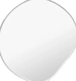 Pond Mirror - Small - Dark Chrome