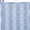 Pot holder 22x22 cm BIRK -Stripe light blue