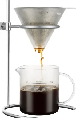 POUR OVER Station med glaskande, 1,0L