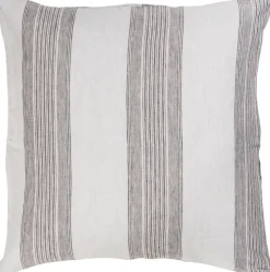 Pude lyseblå m/grå striber