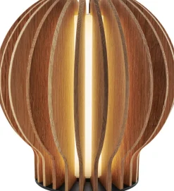 Radiant rund LED lampe Oak