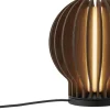 Radiant rund LED lampe Smoked