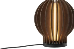 Radiant rund LED lampe Smoked