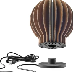 Radiant rund LED lampe Smoked