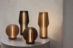 Radiant rund LED lampe Smoked