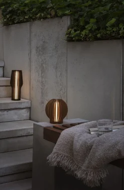 Radiant rund LED lampe Smoked