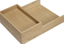 Rail Desk Organiser Natural set of 2