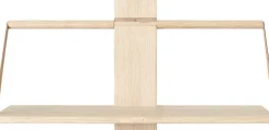 Shelf Wood Wall - Large 60x25xH32 cm