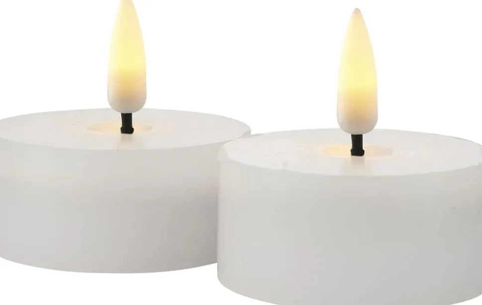 Sille Genopladelig Fyrfadslys 2 stk sæt