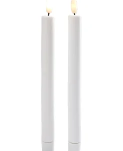 Sille Krone, 2stk sæt, Hvid