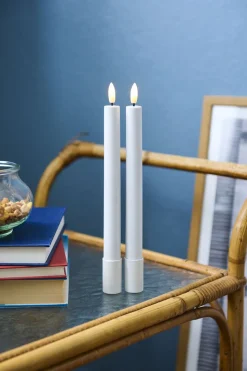 Sille Krone, 2stk sæt, Hvid