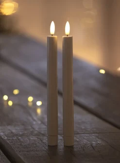 Sille Krone, 2stk sæt, Hvid