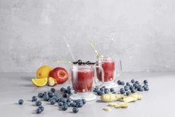 Sorrento Sugerør i glas, klar