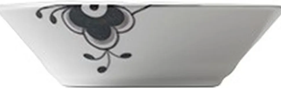 Sort Mega Riflet 17 cm. dyb tallerken