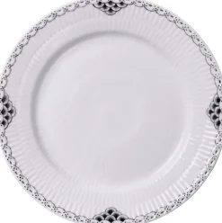 Sort Riflet Blonde Tallerken 19 cm