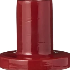 Stage glas t/2,2 cm lys rød