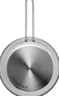 Stainless Steel Stegepande 20 cm med Slip-Let® belægning