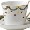 Star Fluted Cup and Saucer 27cl